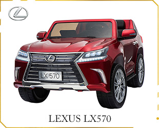 RECHARGEABLE CAR W/ RC,LICENSED LEXUS LX570