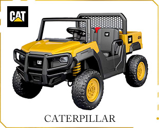 RECHARGEABLE UTV CATERPILLAR LICENSE