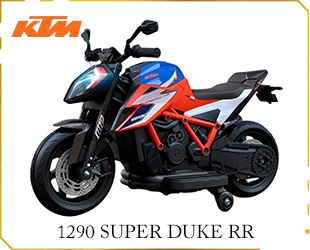 RECHARGEABLE MOTORCYCLE LICENSE KTM 1290 SUPERDUKE