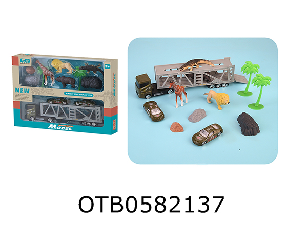 DOUBLE DECK TRANSPORT VEHICLE SET