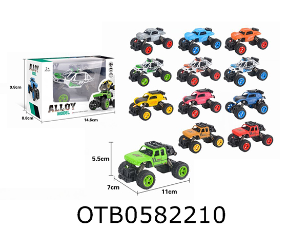 PULL BACK ALLOY CLIMBING CAR