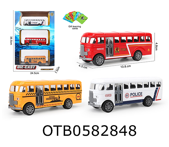 PULL BACK ALLOY BUS