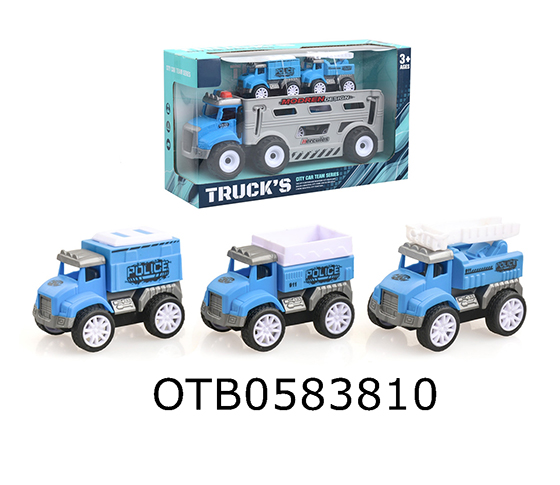 FRICTION POLICE CAR