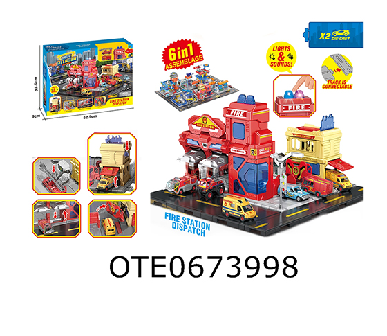 FIRE SCENE SET