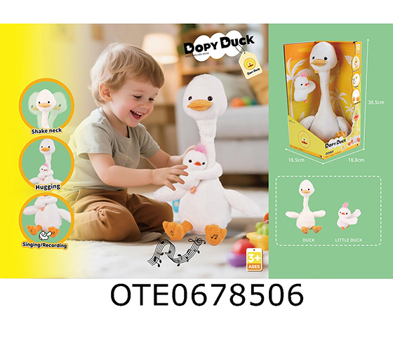ELECTRIC PLUSH DUCK