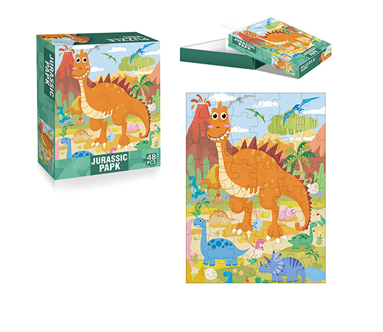 BLUE CARD 48 PIECES  PUZZLES