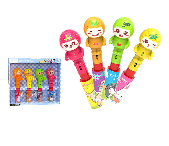 4PCS FUNNY TOY + KALEIDOSCOPE