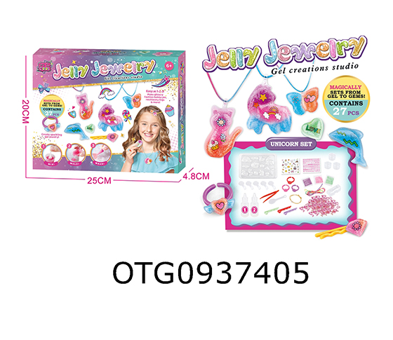 DIY CRYSTAL GEL MAGIC JEWELRY SET