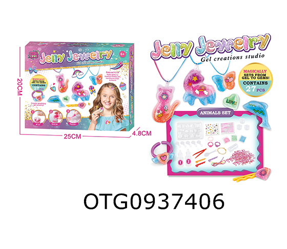 DIY CRYSTAL GEL MAGIC JEWELRY SET