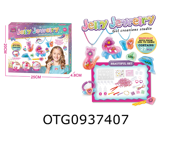 DIY CRYSTAL GEL MAGIC JEWELRY SET