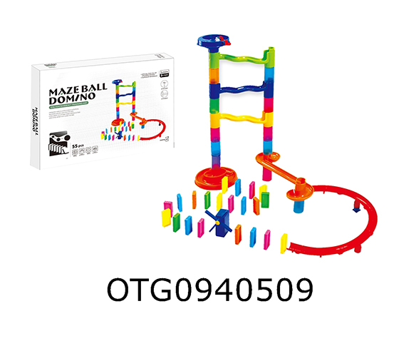  DOMINO BALL TRACK BUILDING BLOCK