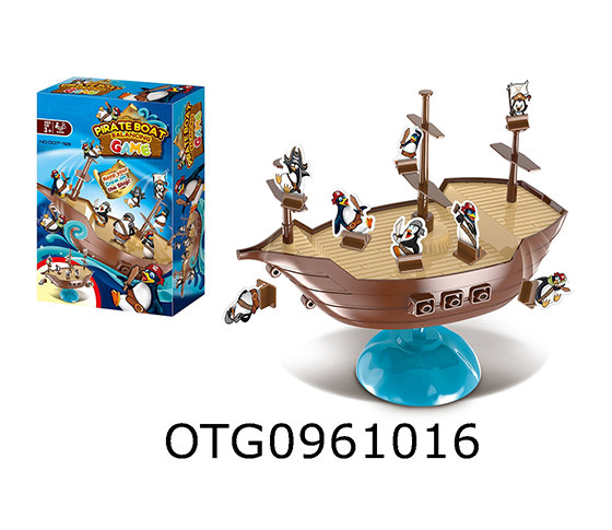 BALANCED PIRATE BOAT PENGUIN GAME