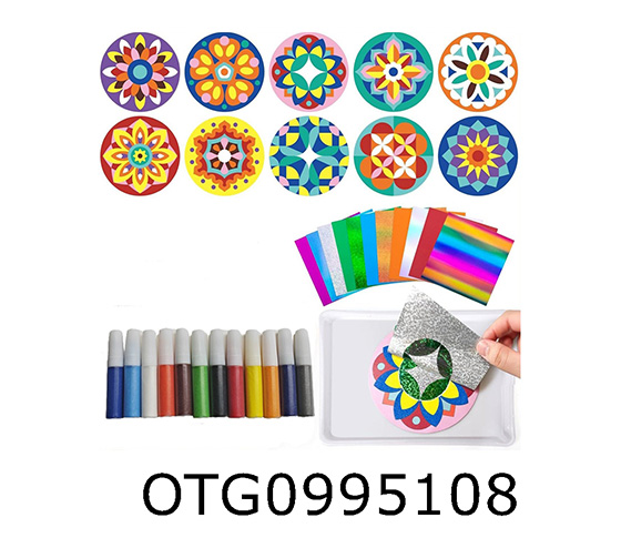 SAND PAINTING/ALUMINUM FOIL STICKER