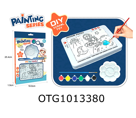 DIY PAINTING + PUZZLE SET