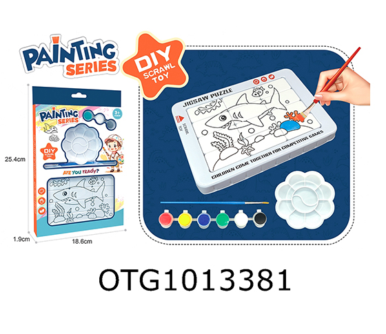DIY PAINTING + PUZZLE SET