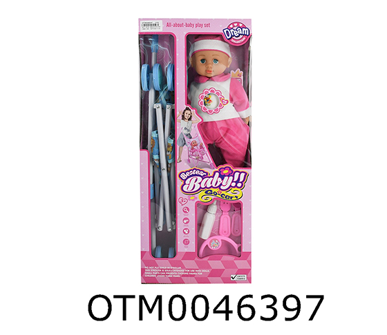 DOLL TROLLEY+DOLL