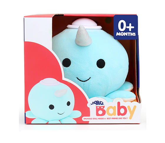 18CM PLUSH TOYS WITH MUSIC AND LIGHT